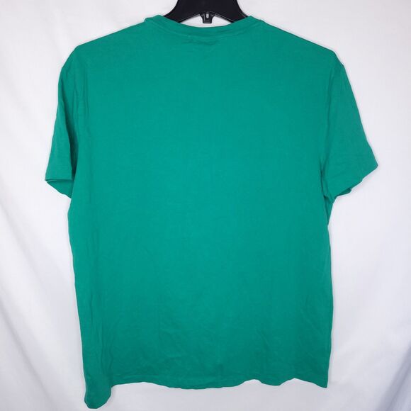 Ralph Lauren Polo T Shirt Mens Large Green Classic Fit Logo - Picture 6 of 12